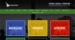 Desktop Screenshot of centralfootball.co.nz
